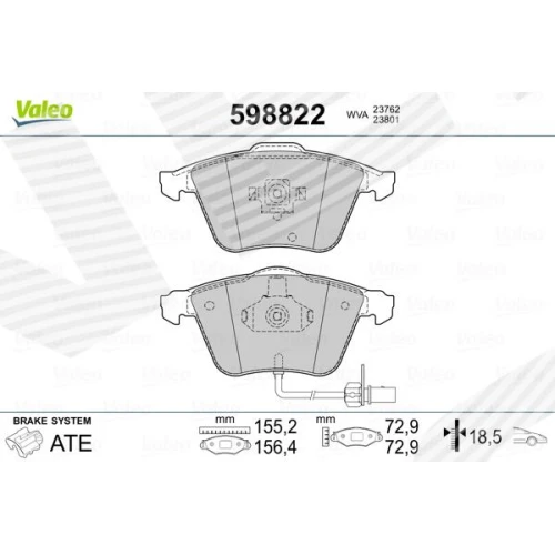 BRAKE PADS FOR DISC BRAKES - 0