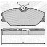 Brake pads for disc brakes