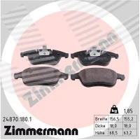 Brake pads for disc brakes