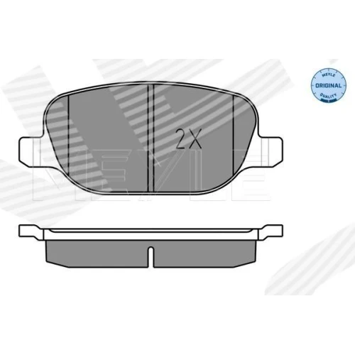 BRAKE PADS FOR DISC BRAKES - 1