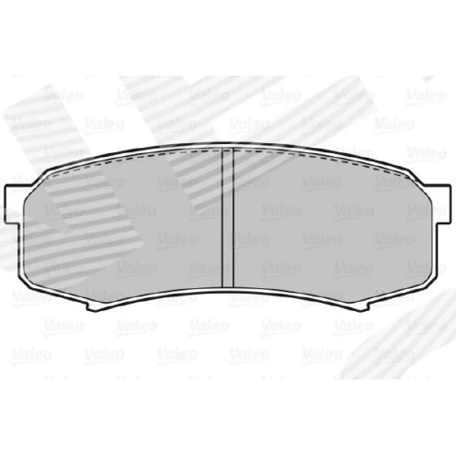 BRAKE PADS FOR DISC BRAKES - 1