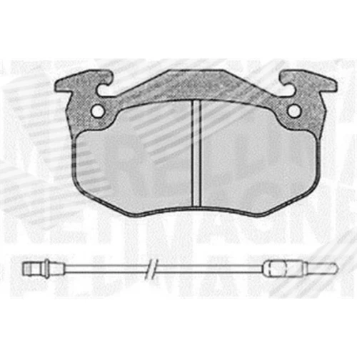 BRAKE PADS FOR DISC BRAKES - 0