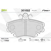 Brake pads for disc brakes