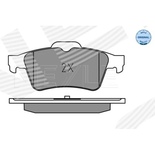 BRAKE PADS FOR DISC BRAKES - 1