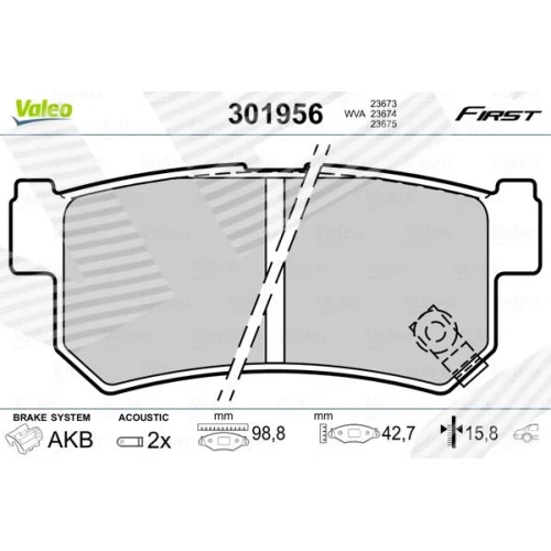 BRAKE PADS FOR DISC BRAKES - 0