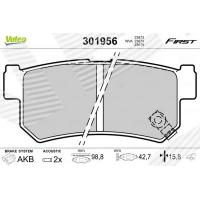 Brake pads for disc brakes