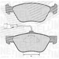 Brake pads for disc brakes