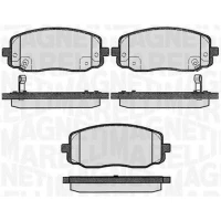 Brake pads for disc brakes