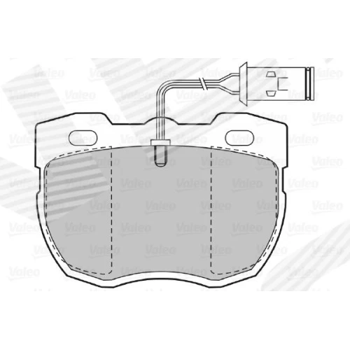 BRAKE PADS FOR DISC BRAKES - 1