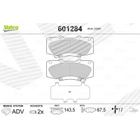 Brake pads for disc brakes