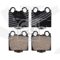 Brake pads for disc brakes