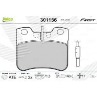 Brake pads for disc brakes