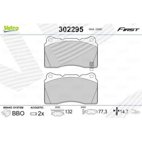 BRAKE PADS FOR DISC BRAKES - 0