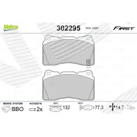 Brake pads for disc brakes