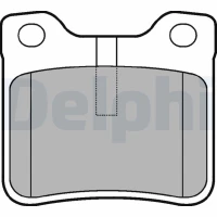 Brake pads for disc brakes