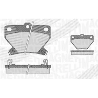 Brake pads for disc brakes