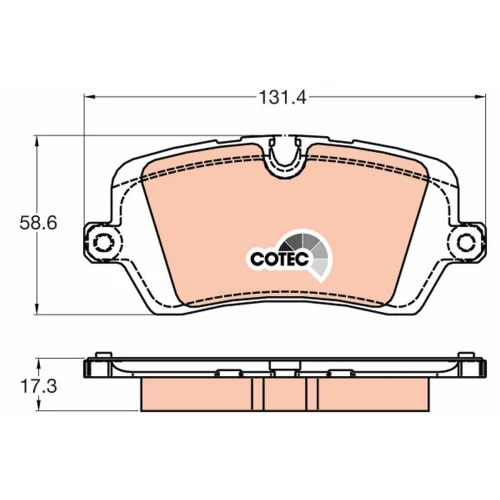 BRAKE PADS FOR DISC BRAKES - 0