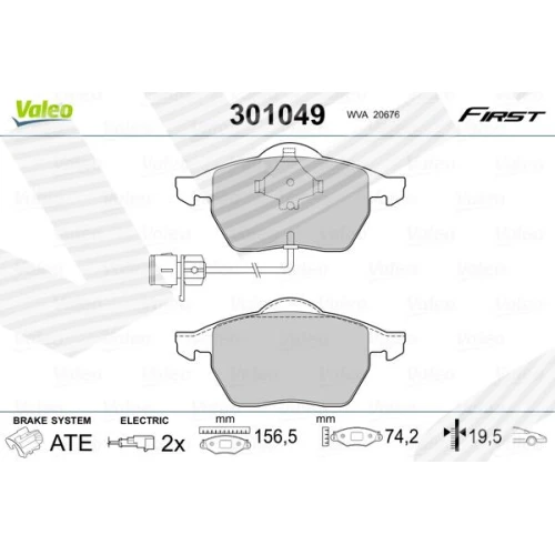 BRAKE PADS FOR DISC BRAKES - 0