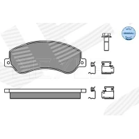 Brake pads for disc brakes