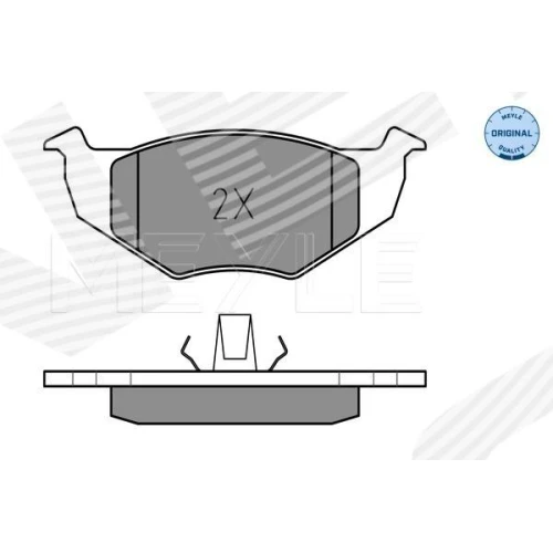 BRAKE PADS FOR DISC BRAKES - 1