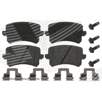 Brake pads for disc brakes