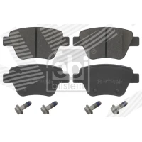 Brake pads for disc brakes