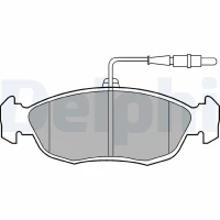 Brake pads for disc brakes