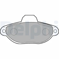 Brake pads for disc brakes