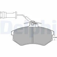 Brake pads for disc brakes