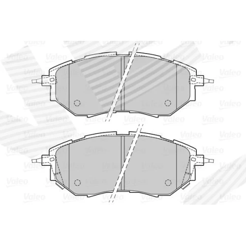 BRAKE PADS FOR DISC BRAKES - 1