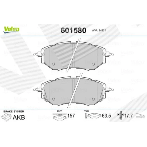 BRAKE PADS FOR DISC BRAKES - 0