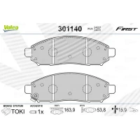 Brake pads for disc brakes