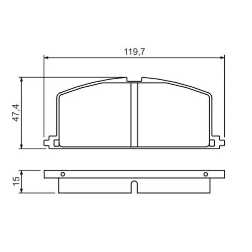 BRAKE PADS FOR DISC BRAKES - 4