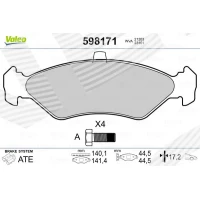 Brake pads for disc brakes