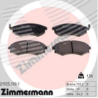 Brake pads for disc brakes