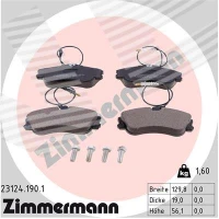 Brake pads for disc brakes