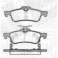 Brake pads for disc brakes