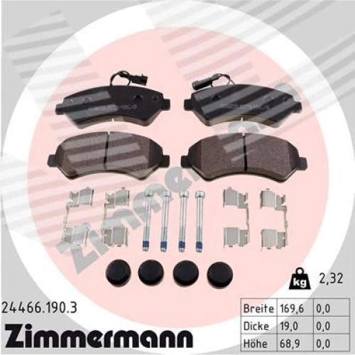 BRAKE PADS FOR DISC BRAKES - 0