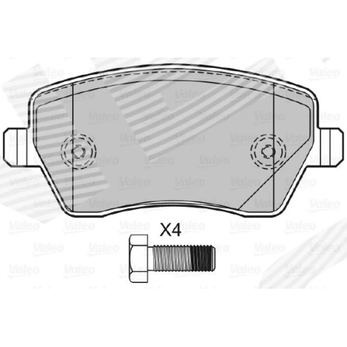 BRAKE PADS FOR DISC BRAKES - 1