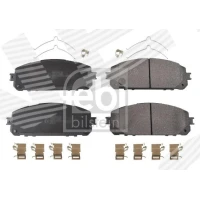 Brake pads for disc brakes