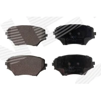 Brake pads for disc brakes