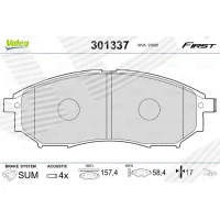 Brake pads for disc brakes