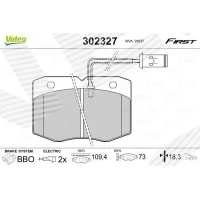 Brake pads for disc brakes