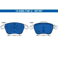 Brake pads for disc brakes