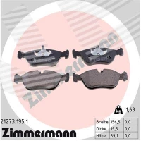 Brake pads for disc brakes