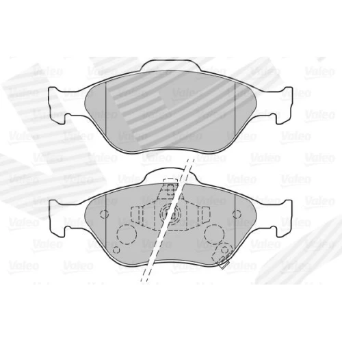 BRAKE PADS FOR DISC BRAKES - 1