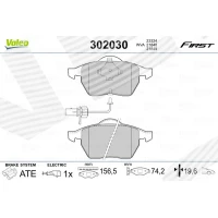 Brake pads for disc brakes