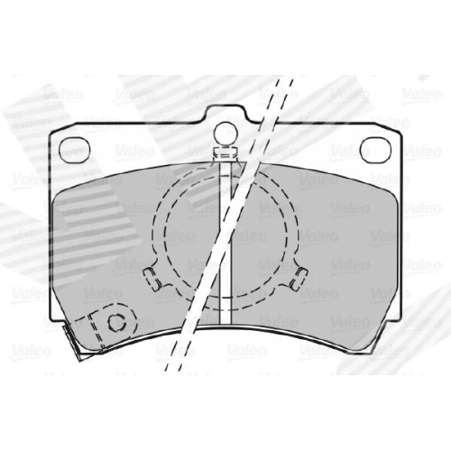 BRAKE PADS FOR DISC BRAKES - 1