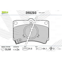 Brake pads for disc brakes