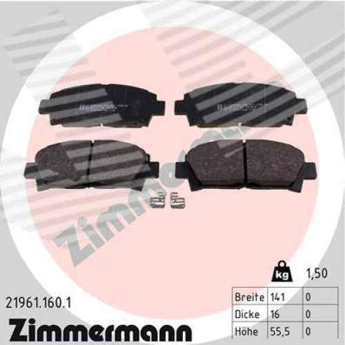 BRAKE PADS FOR DISC BRAKES - 0